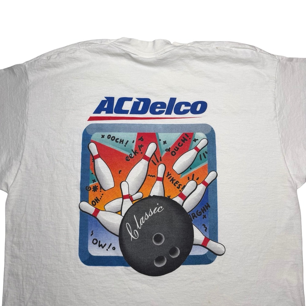 Vintage 90s AC Delco Classic Cal bowling shirt